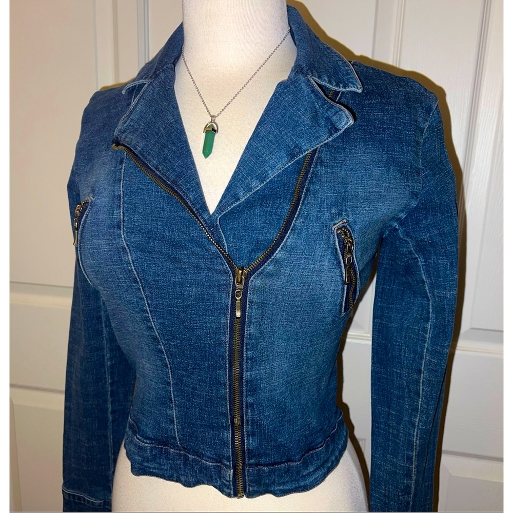 RAMPAGE 🔹 Crop Jean Jacket